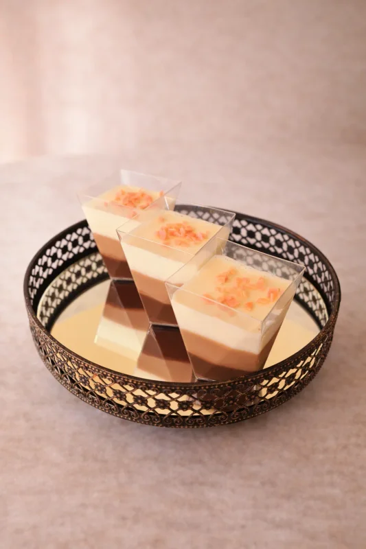 Trio Chocolat la pahar